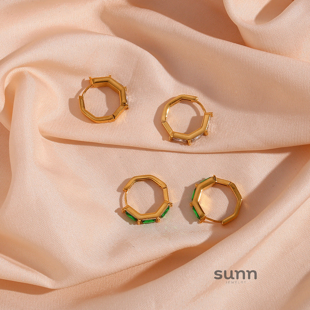 Abrianna Bamboo Zircon Huggies [GK25F564]