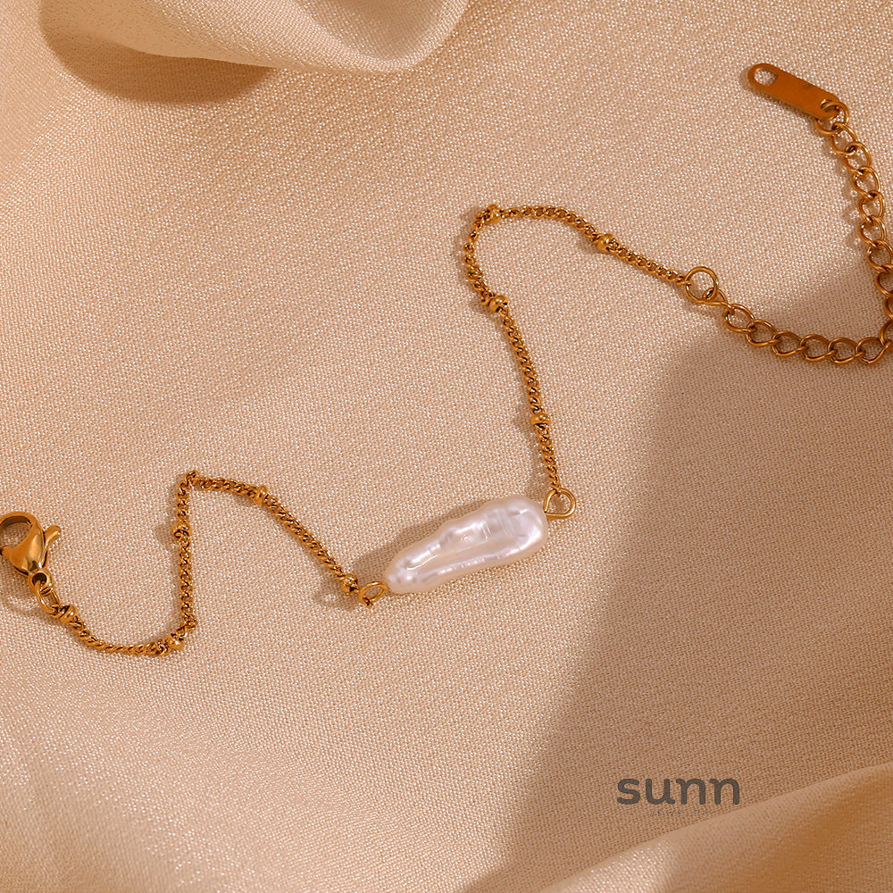 Abrianna Baroque Pearl Necklace Set [I27GFYOQ]