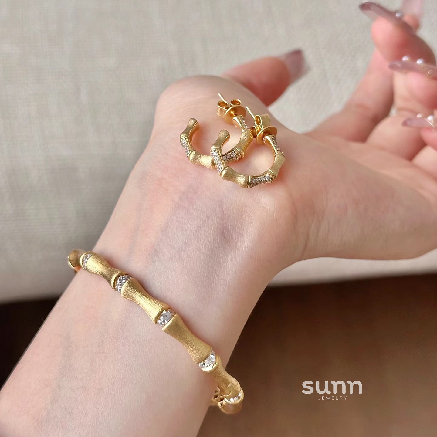 Adah Bamboo Link Set [A0RNXISM]