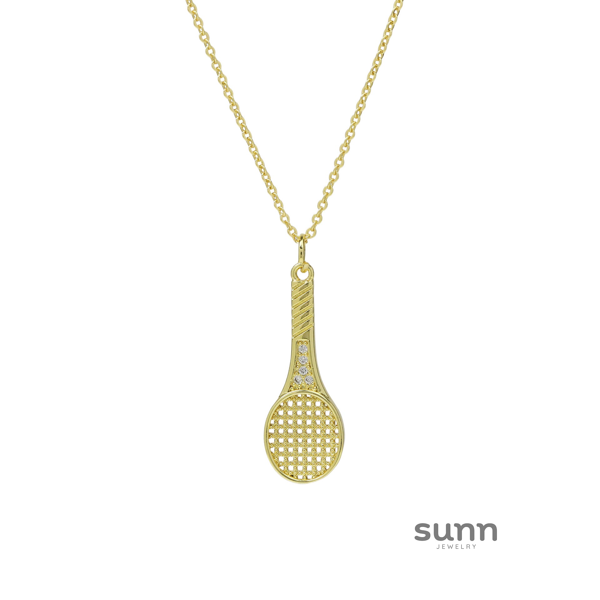 Adaia Zircon Charm Necklace [1WXPXHN4]