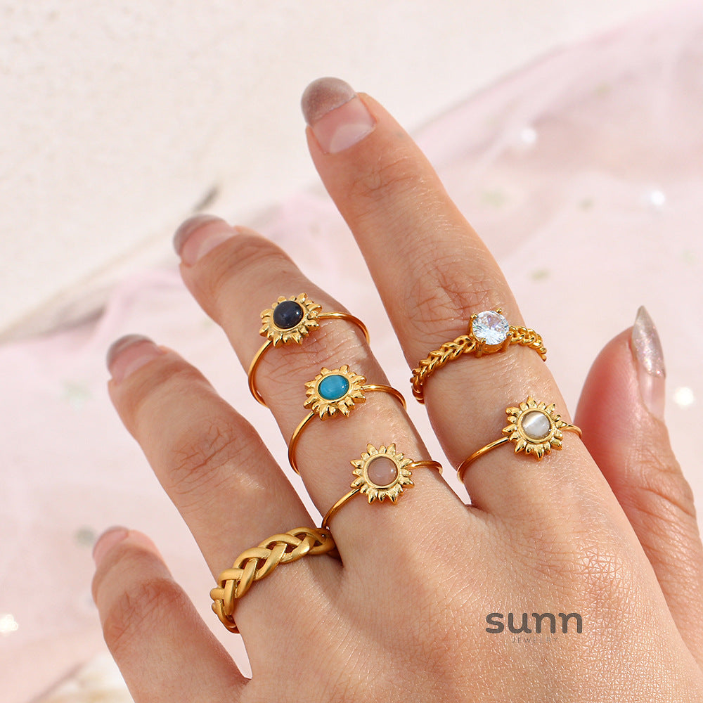 Adaleigh Celestial Sun Ring [P3VRJYG4]