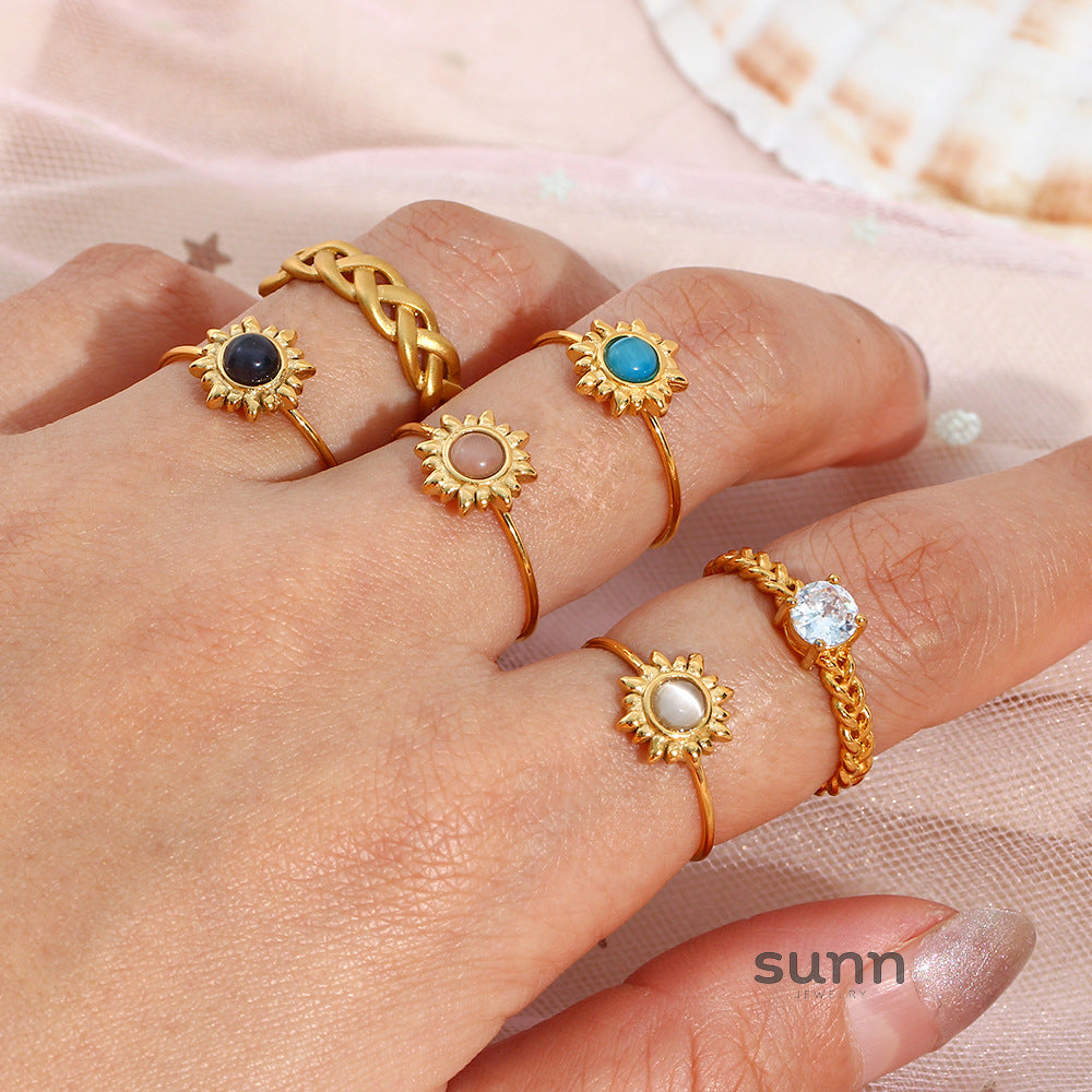 Adaleigh Celestial Sun Ring [IC394L00]