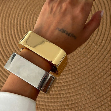 Adalida Geometric Cuff Bracelet