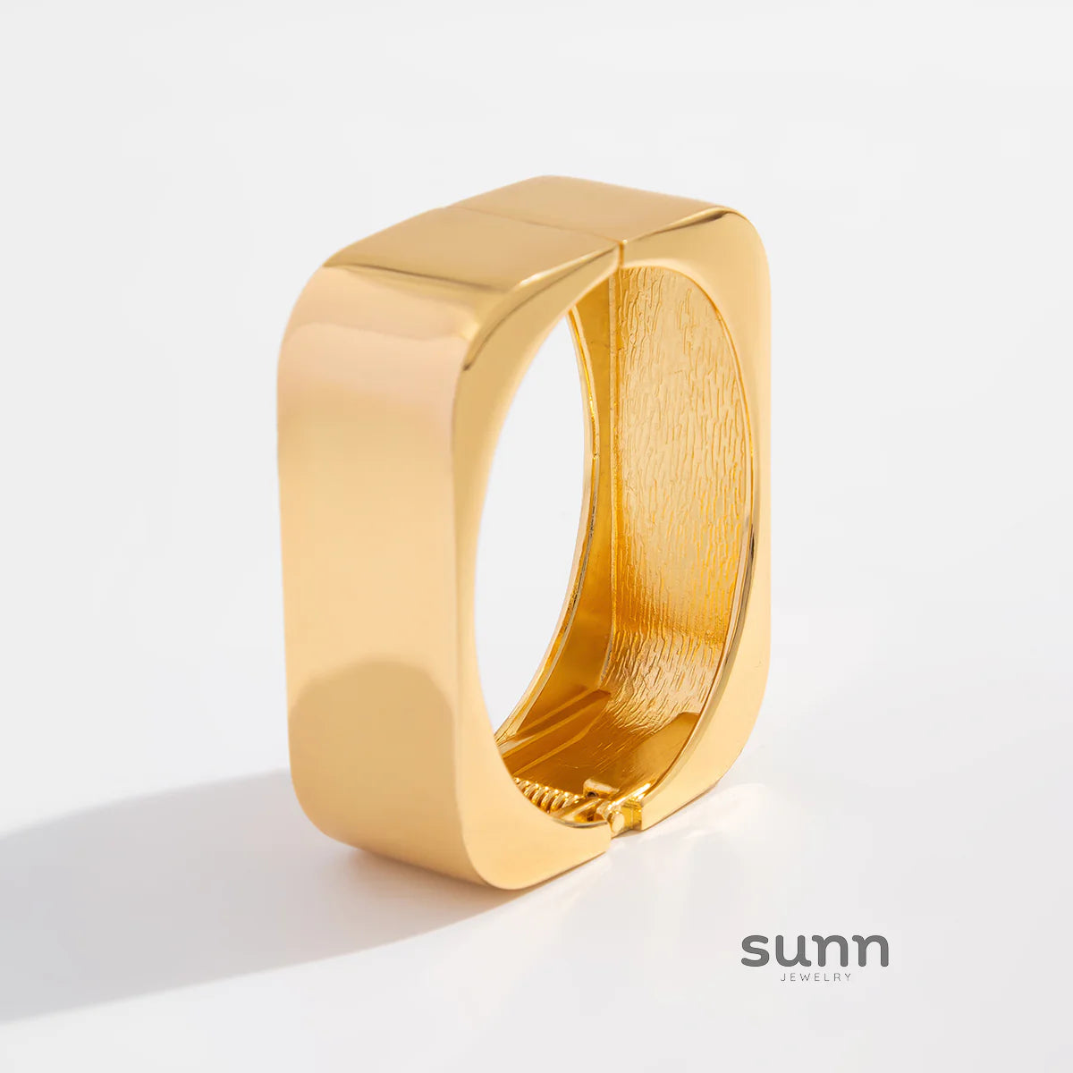 Adalida Geometric Cuff Bracelet