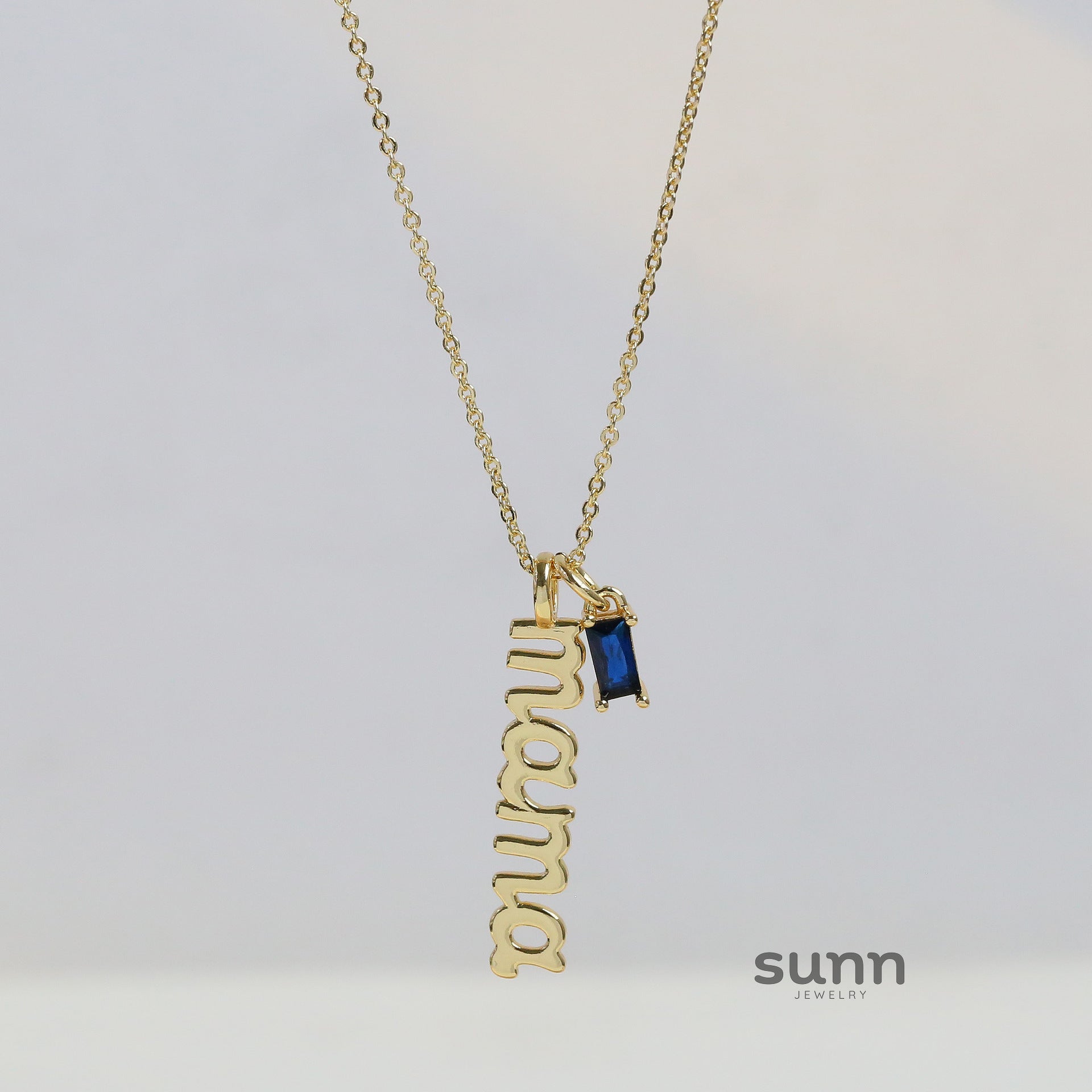 Adaly Birthstone Mom Pendant Necklace [NOMFJUWR]