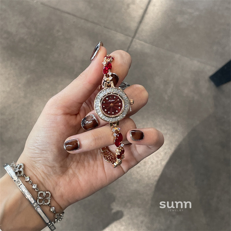 Adalyn Petite Steel Watch [MCM69T28]