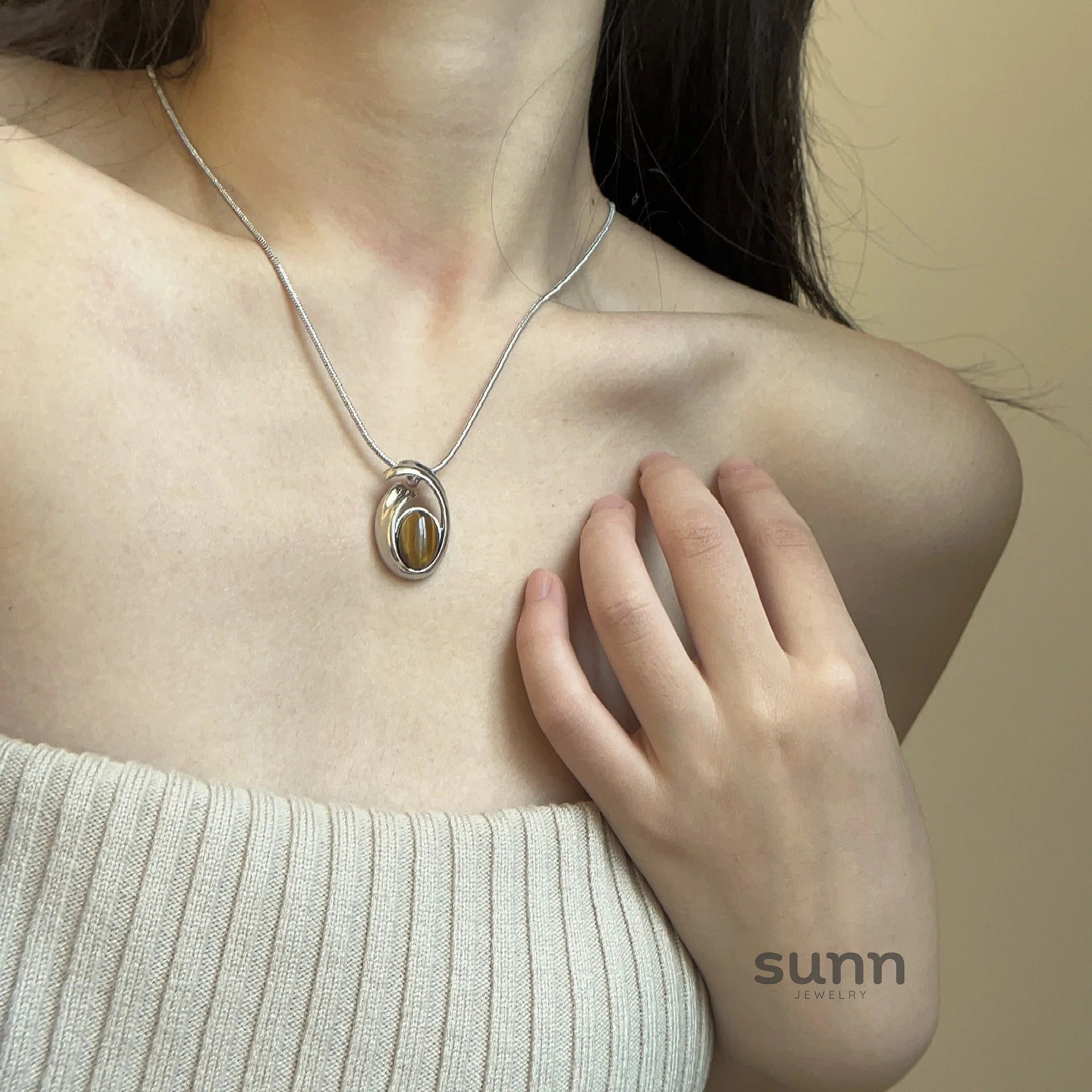 Adalynn Celestial Spiral Necklace