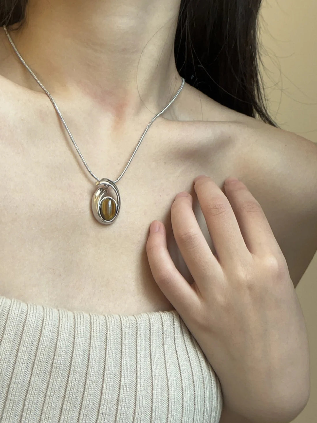 Adalynn Celestial Spiral Necklace