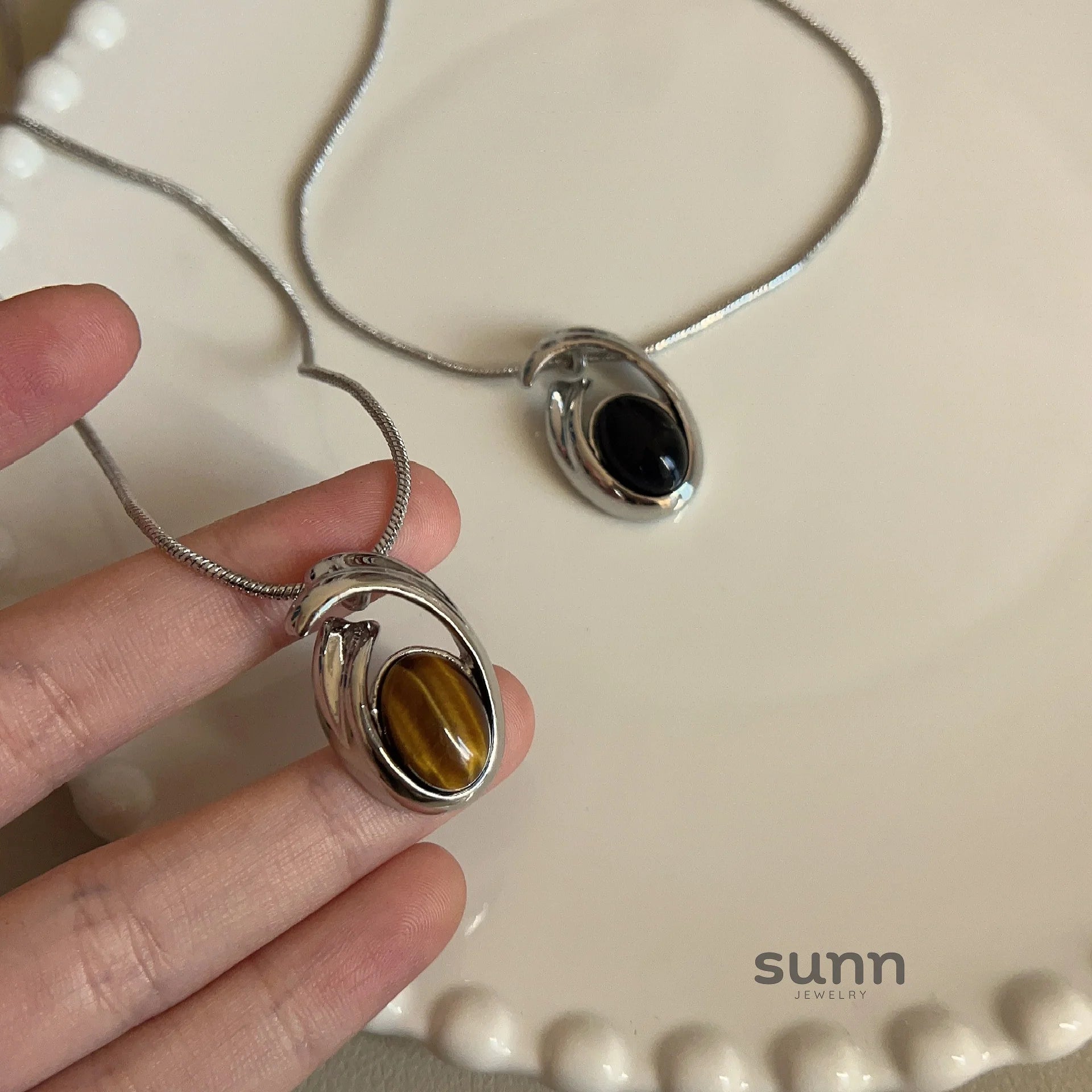 Adalynn Celestial Spiral Necklace