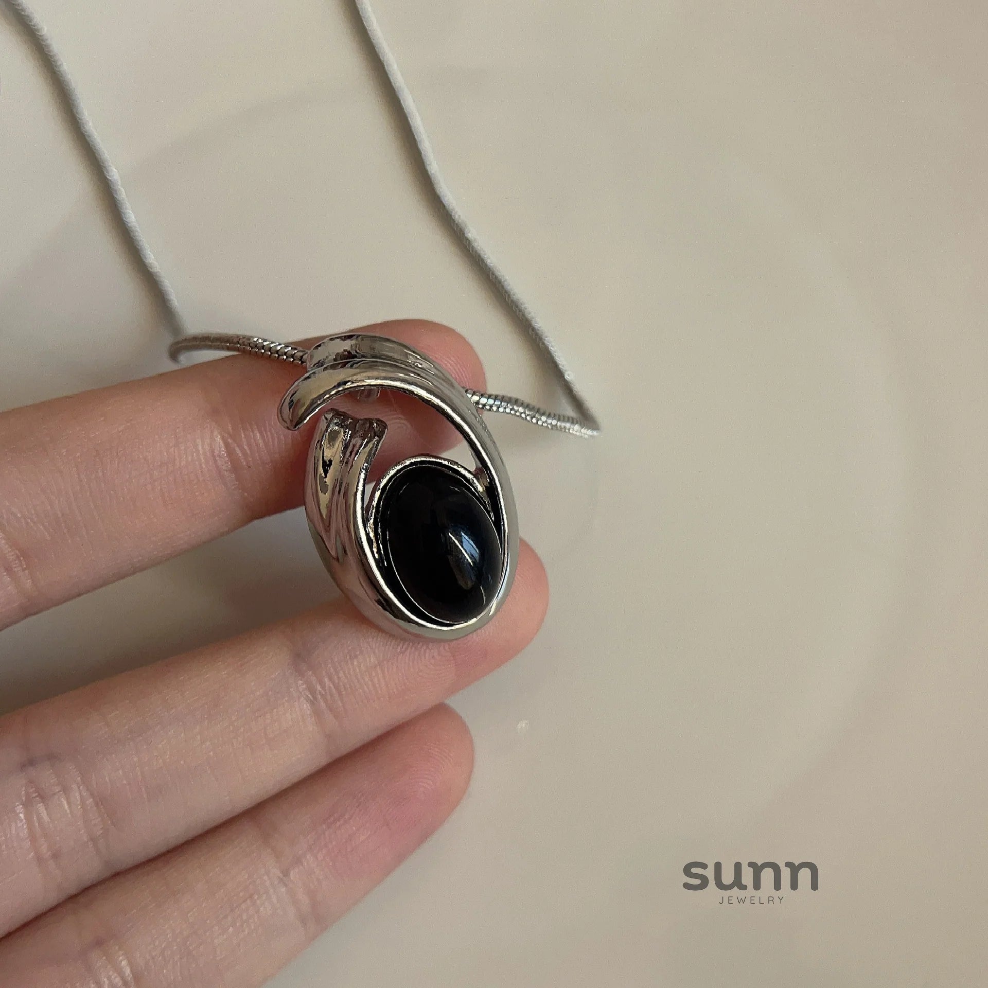 Adalynn Celestial Spiral Necklace