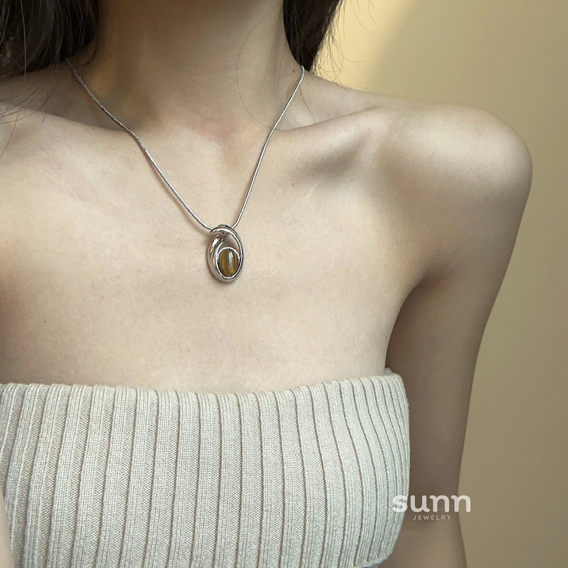 Adalynn Celestial Spiral Necklace