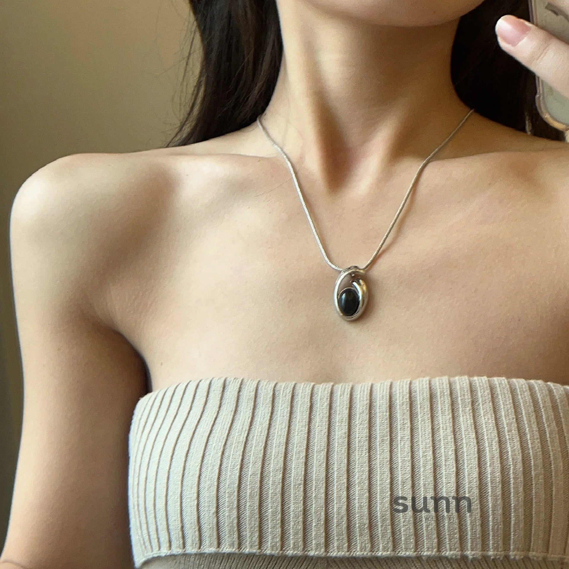 Adalynn Celestial Spiral Necklace
