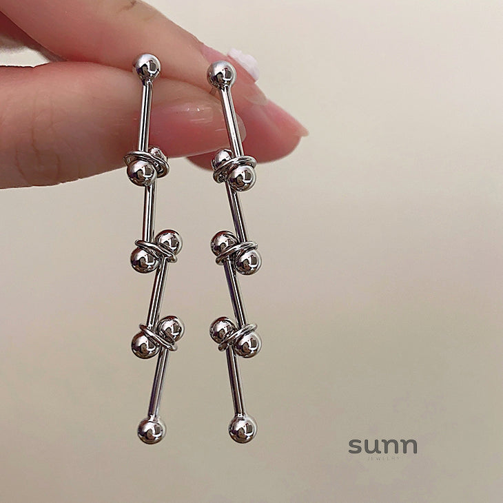 Adeena Curved Drop Earrings [T6CWE3PP]
