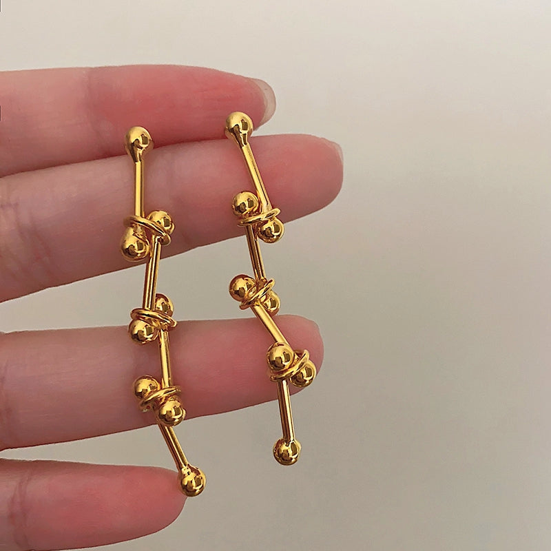 Adeena Curved Drop Earrings [BIH8NV7R]