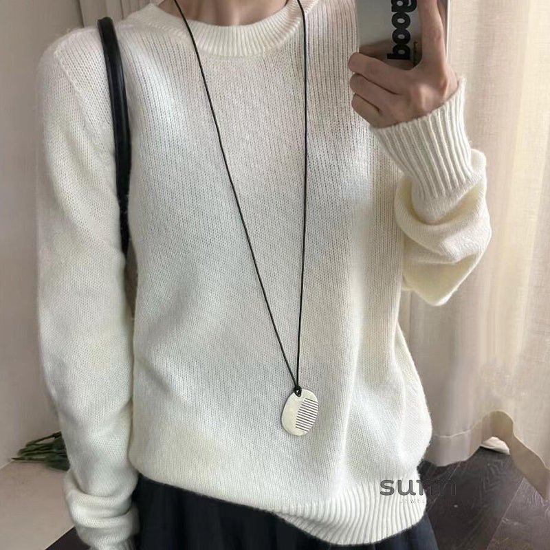 Adela Silver Comb Pendant Necklace [2XXDJ2DO]