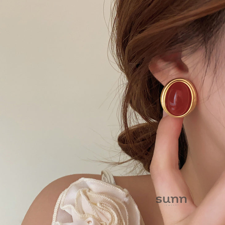 Adelene Acrylic Pearl Drop Earrings [2H6B15BP]
