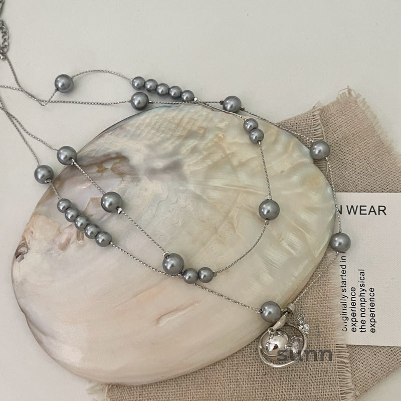 Adelina Celestial Layered Necklace [Q0WXVLT0]