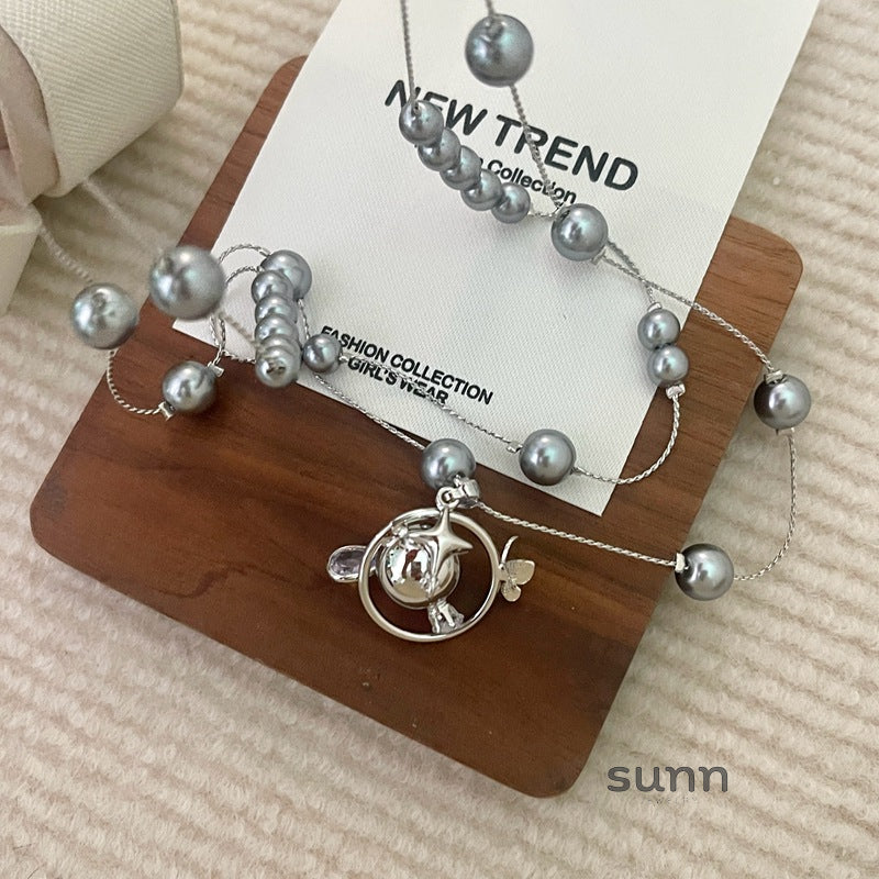 Adelina Celestial Layered Necklace [64YFGRLG]