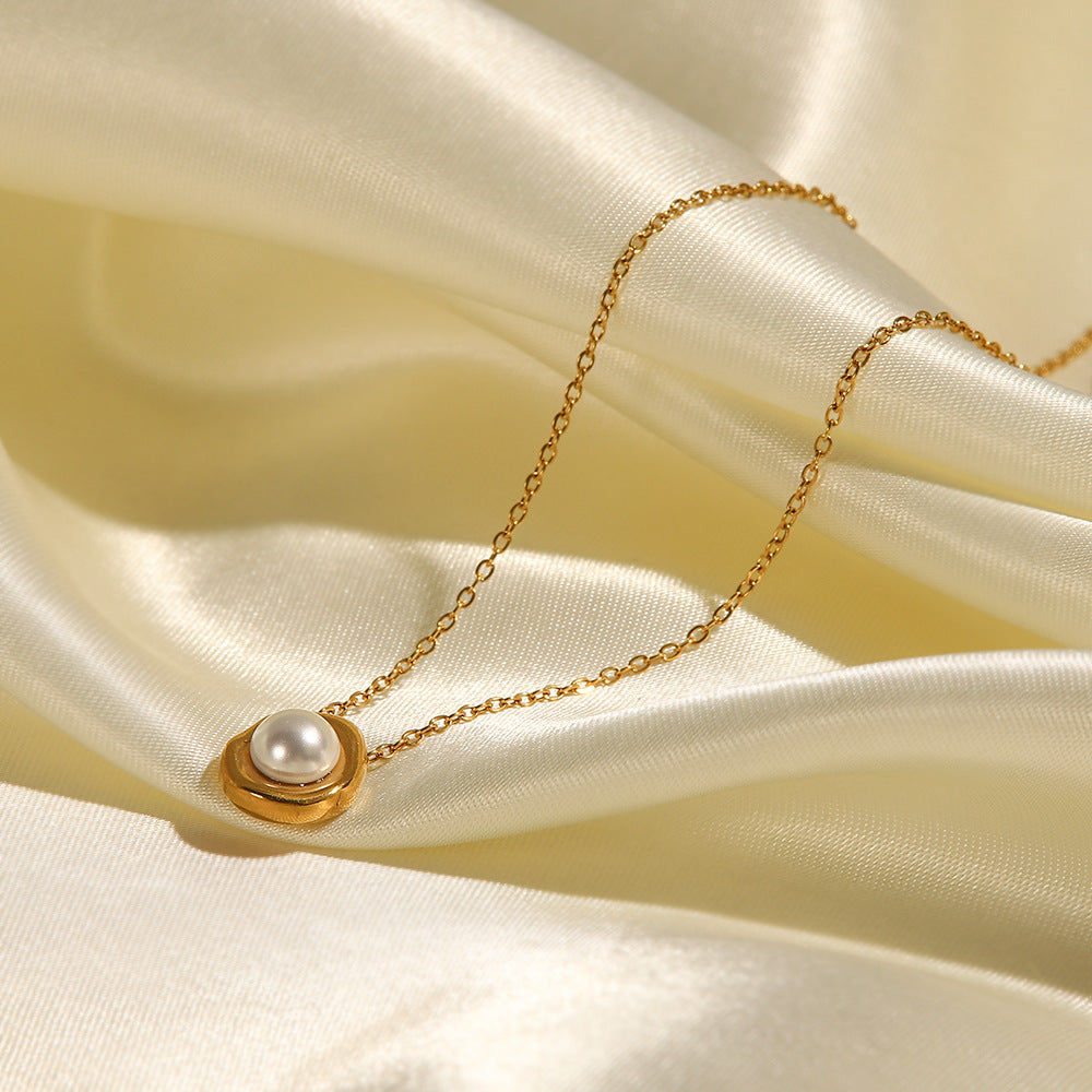 Adelina Layered Pearl Necklace [7TF0YZI2]