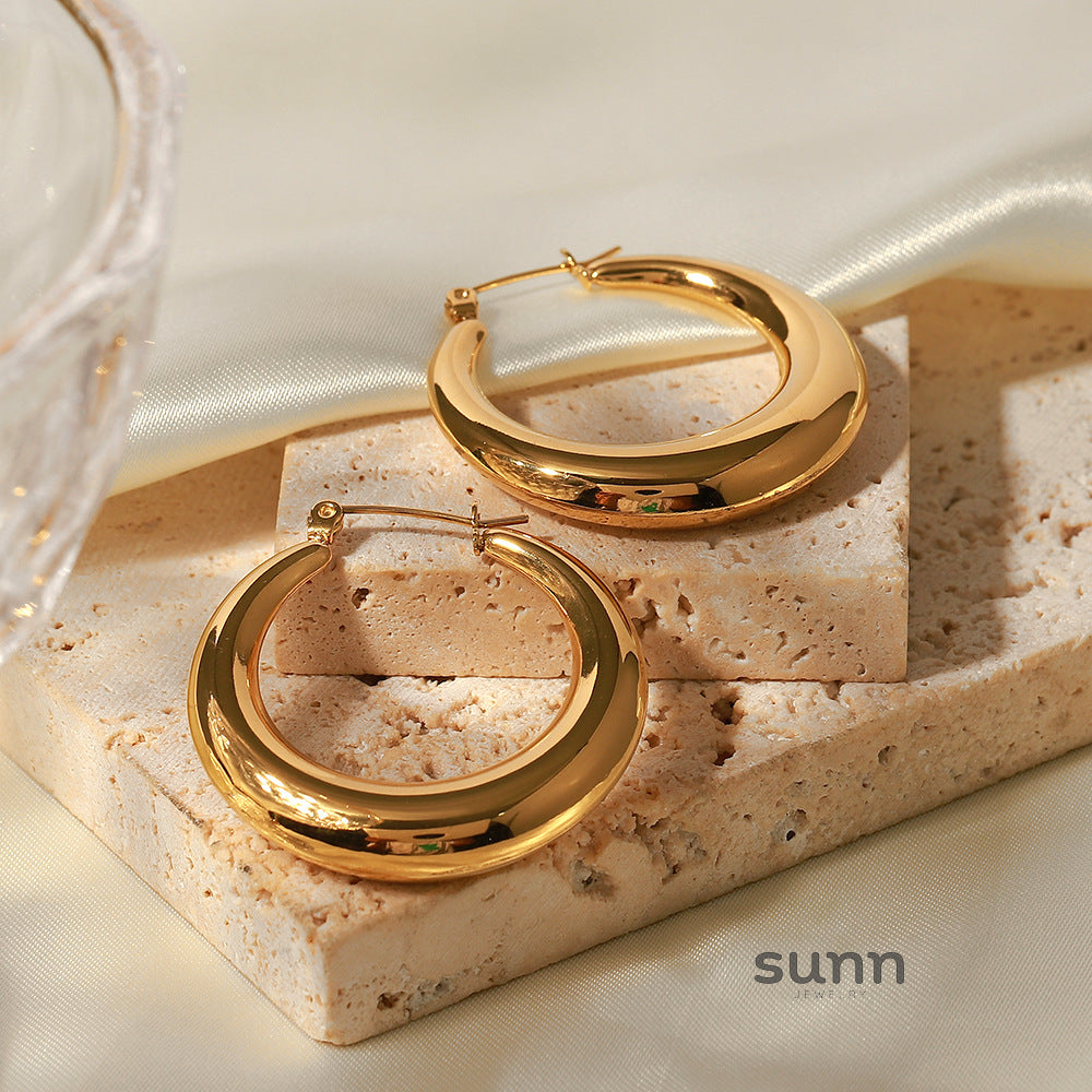 Adelynne Gold Irregular Earrings [MYGHIIF5]