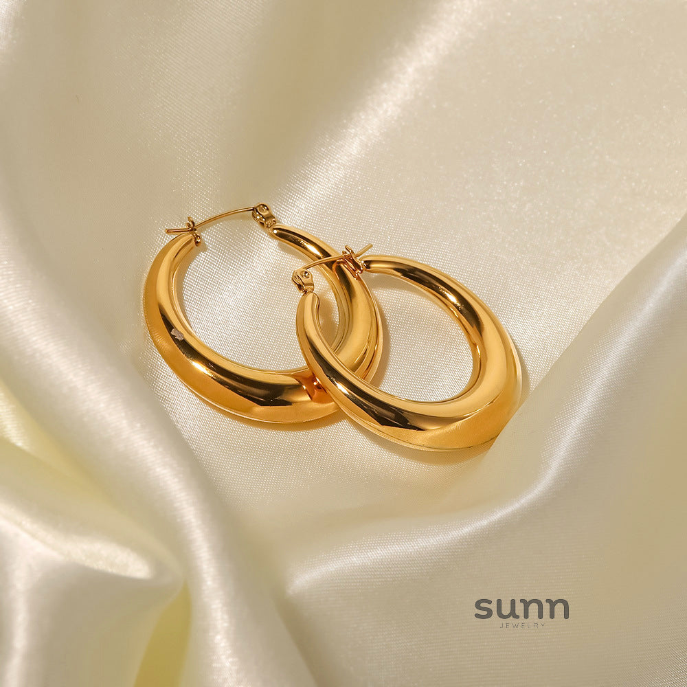 Adelynne Gold Irregular Earrings [JFT69W6X]