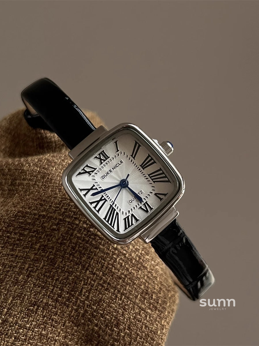 Adhira Vintage Square Watch [6ZVFB3KK]