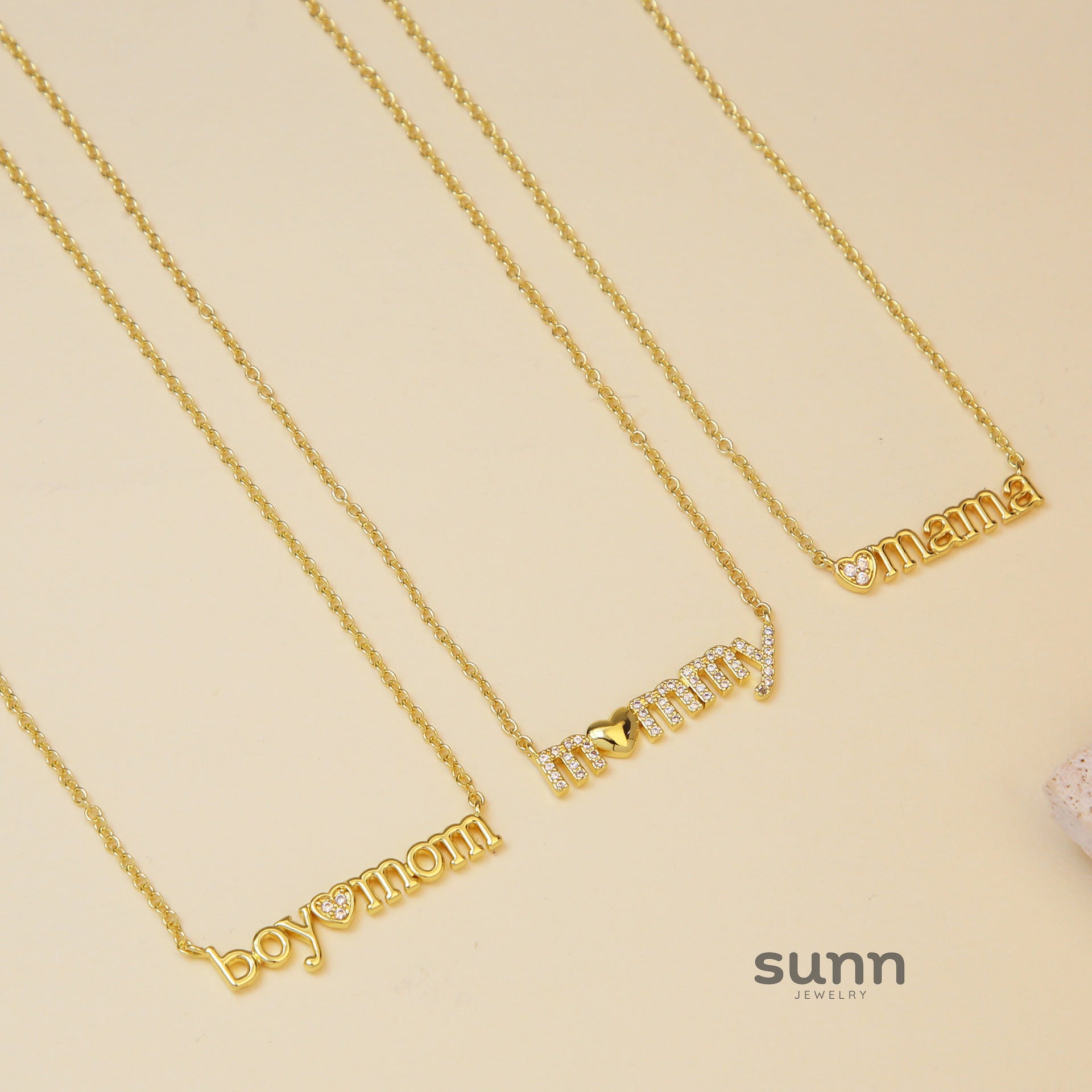 Adhya Sentimental Charm Necklace [BAUOLLH7]