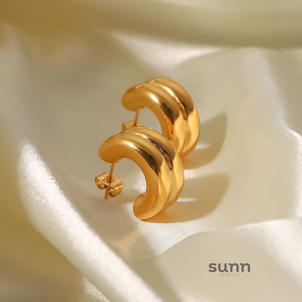 Adilee Layered Hoop Earrings [46RI3JZH]