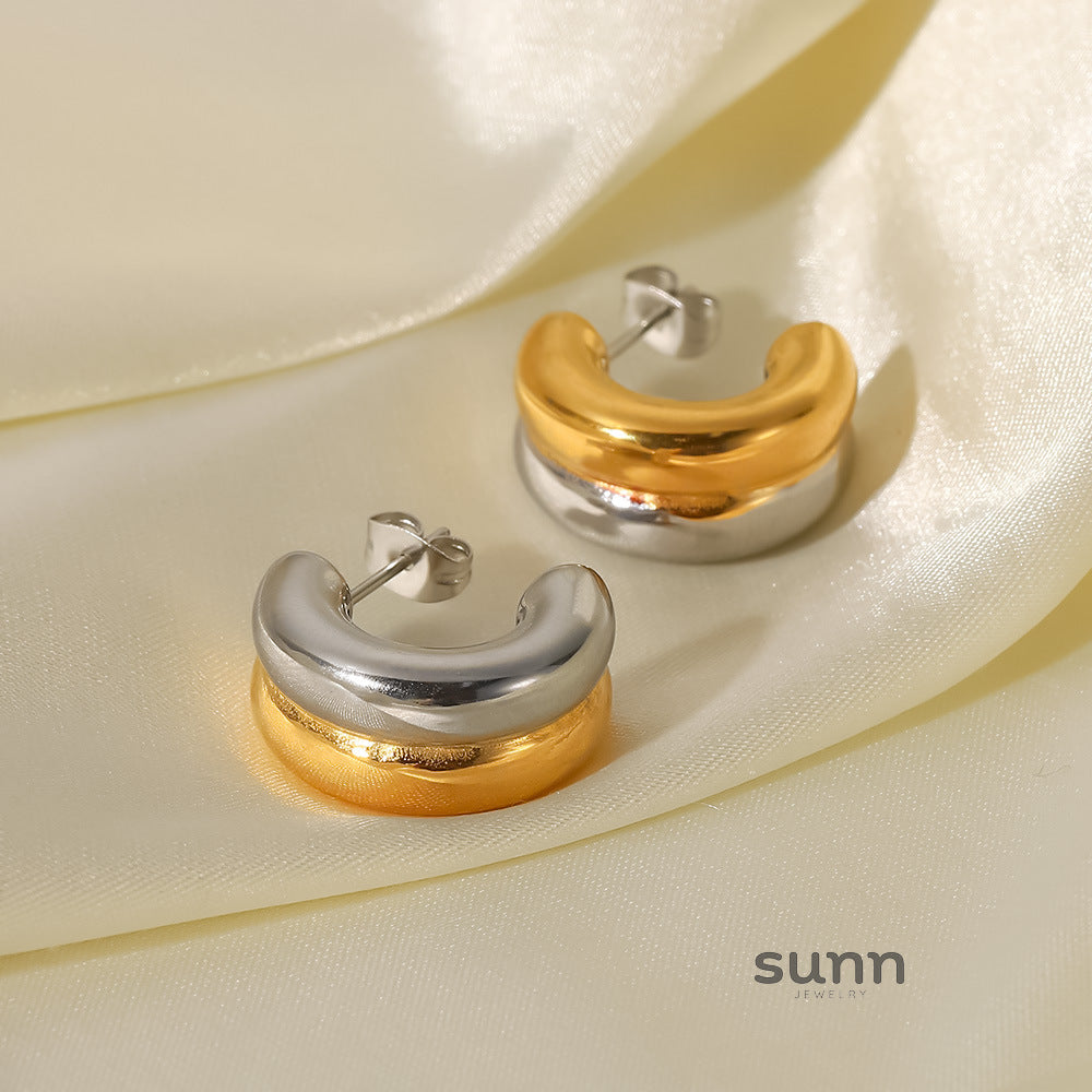 Adilee Layered Hoop Earrings [1IVEAWUY]
