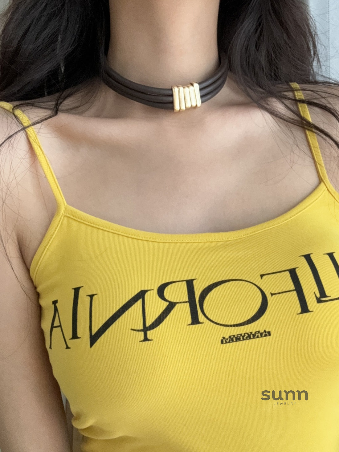 Adina Edgy Geometric Choker [CAOGTJZ4]