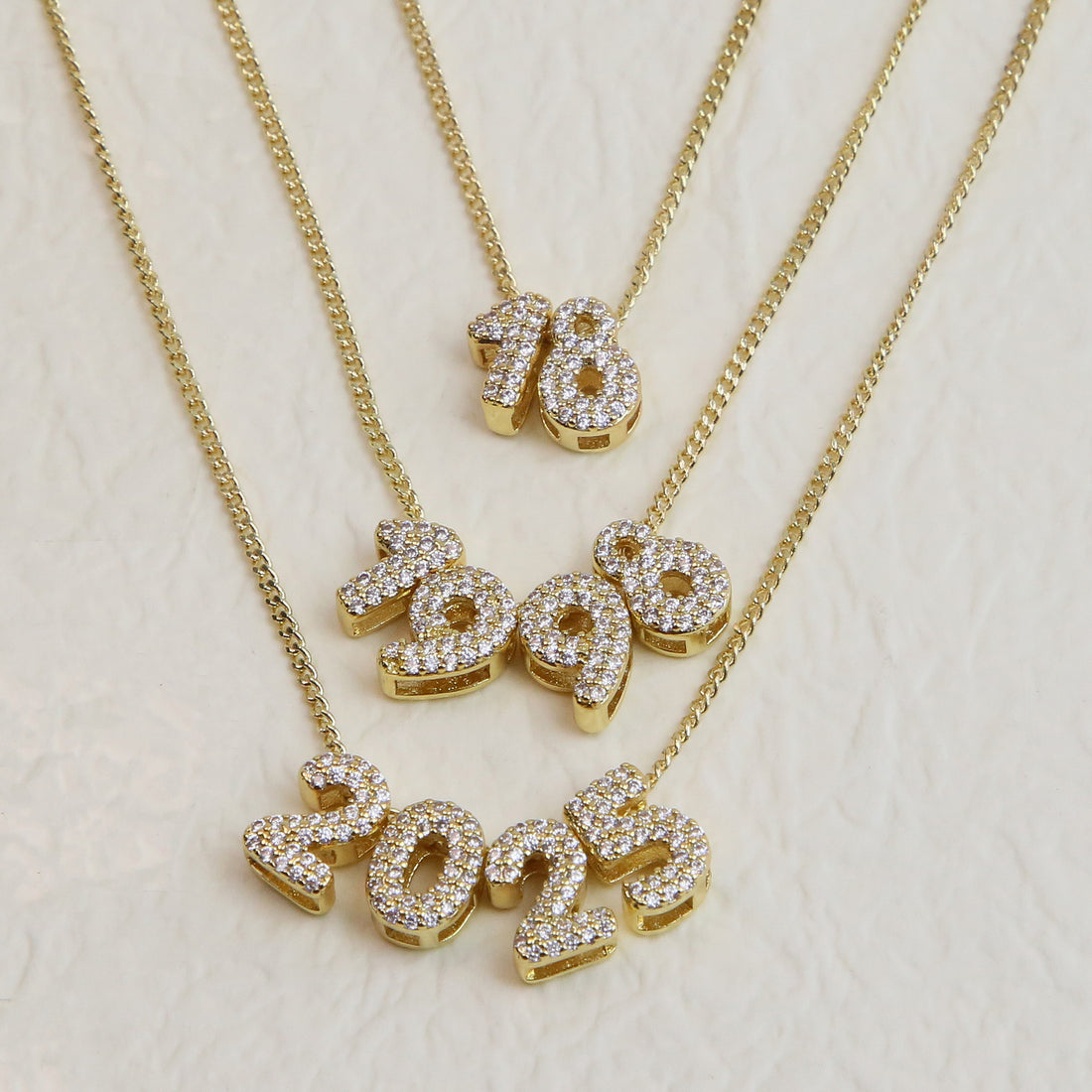 Adira Number Charm Necklace [A8LCXQY3]