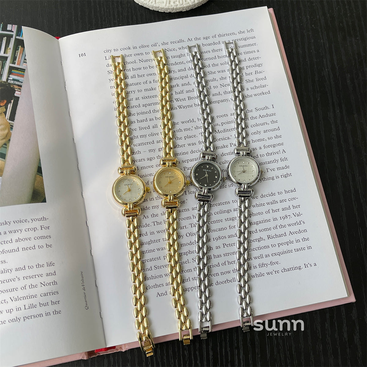 Aditi Dainty Bracelet Watch [JAMBW92N]