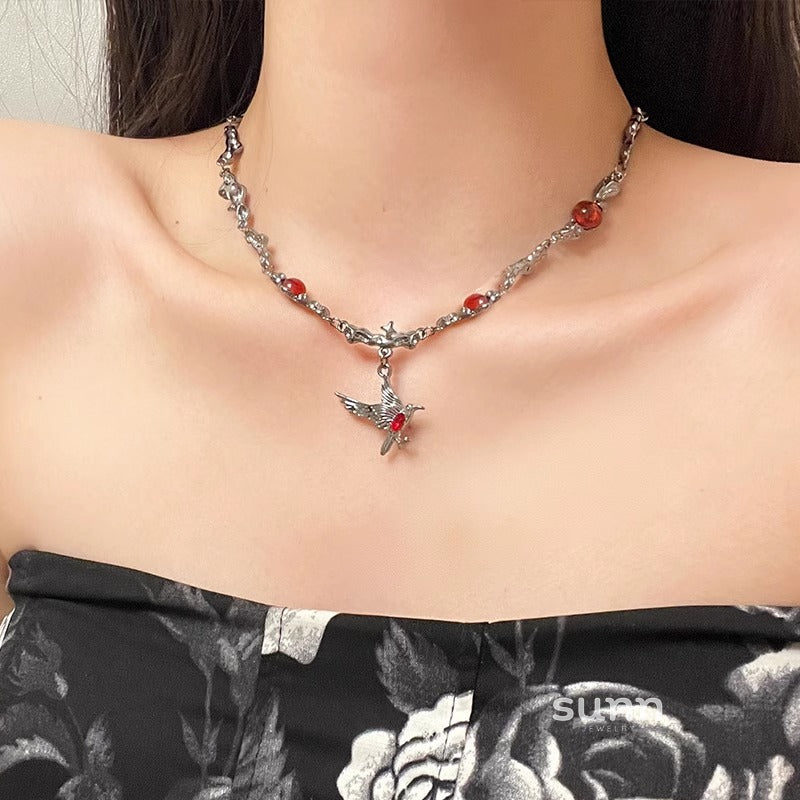 Aditri Y2K Dark Choker Necklace [HAQO1SXS]