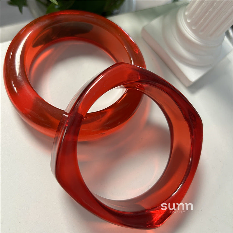 Adleigh Chunky Resin Bracelets [UVRI7EGW]