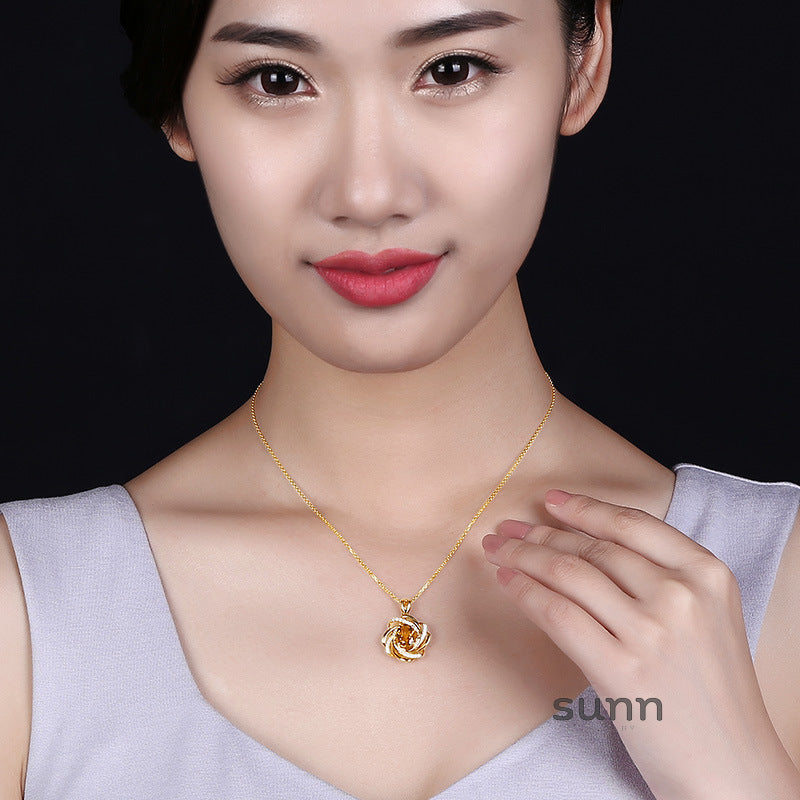 Adleigh Rotating Citrine Pendant [RR2M0CHL]