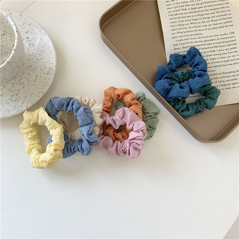 Adriana Pleated Scrunchie [LRB7DMLG]