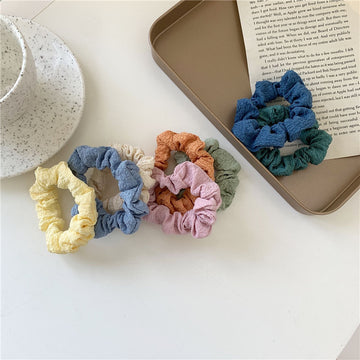 Adriana Pleated Scrunchie [LRB7DMLG]