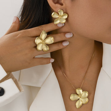 Adrianne Sculpted Bloom Jewelry [Q9EOBWIF]