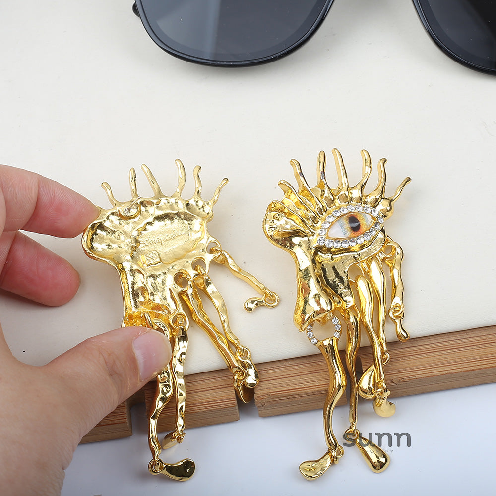 Adriella Baroque Eye Earrings [D7L9HJBW]