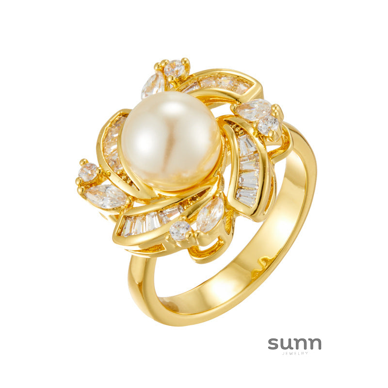 Afia Delicate Bloom Ring [CFQI51YI]