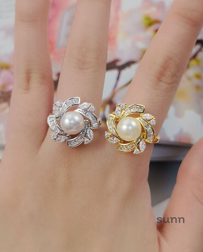 Afia Delicate Bloom Ring [ITQY37CO]