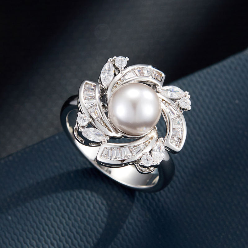 Afia Delicate Bloom Ring [KQWMXIZX]