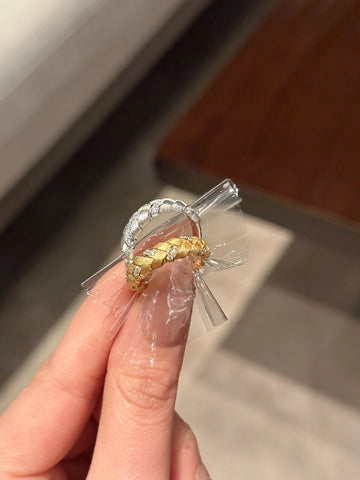 Agnes Braided Textured Ring