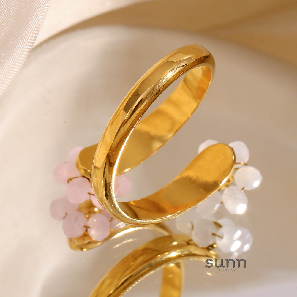 Agnes Floret Open Ring [L5O96VAV]