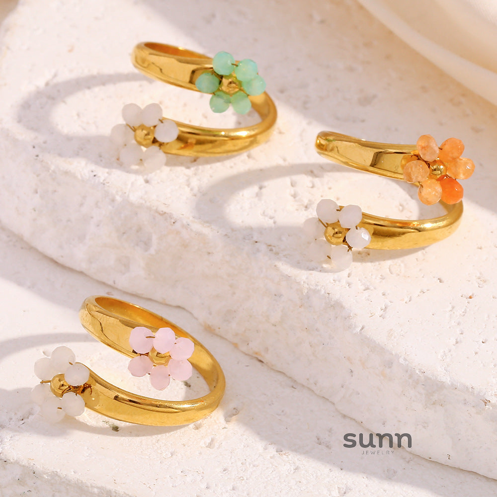 Agnes Floret Open Ring [JIBW9QUH]