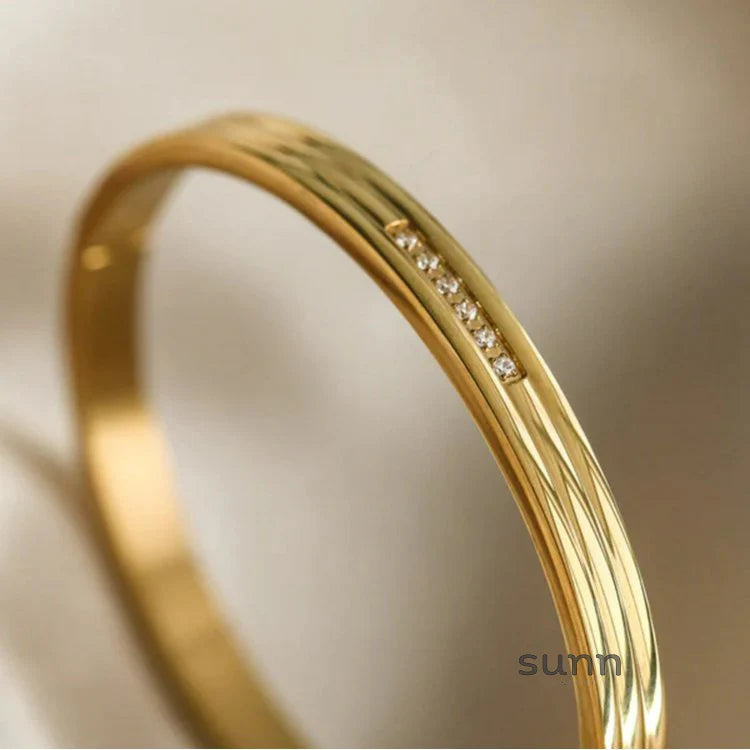 Agnes Zircon Inlaid Bracelet