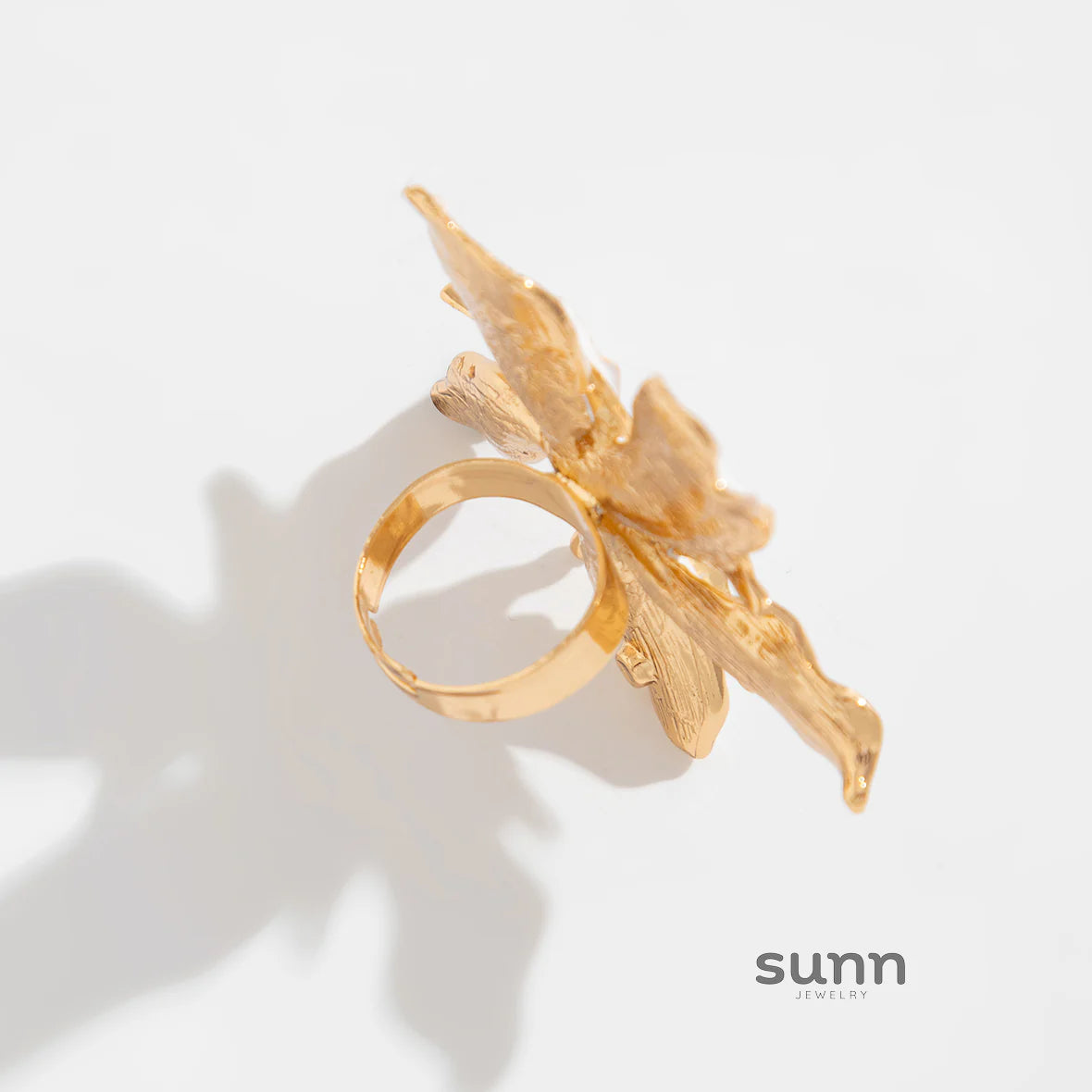 Ahaana Enamel Flower Ring