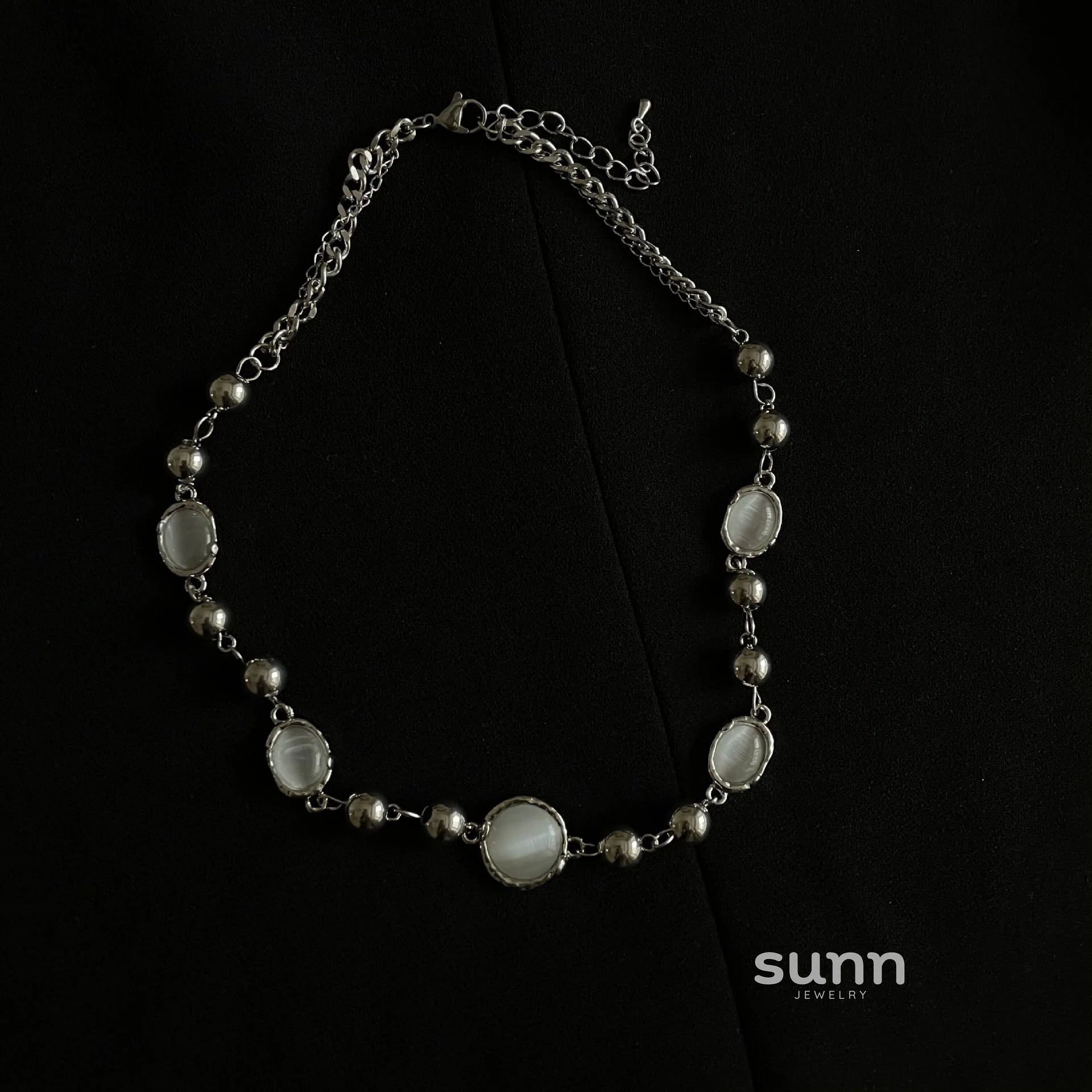 Ahuva Cat Eye Stone Necklace