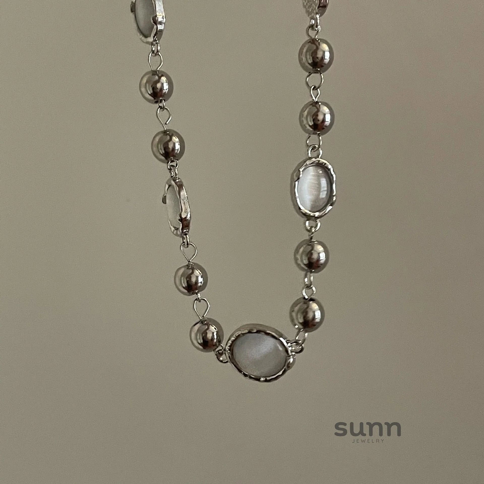 Ahuva Cat Eye Stone Necklace