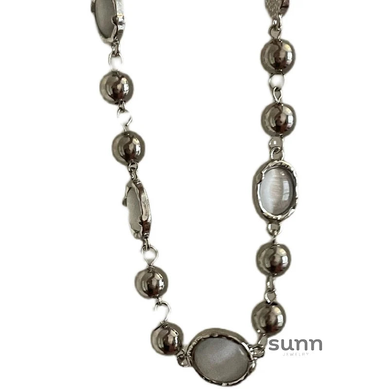 Ahuva Cat Eye Stone Necklace